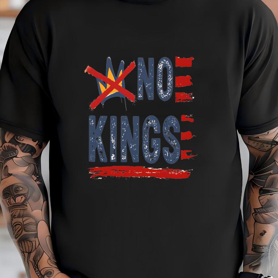 No Kings Shirt, Anti Shirt, Has No Kings In America Shirt,, Anti Shirt, Liberal Tshirt, Resist Shirt, Political Merch T-shirt