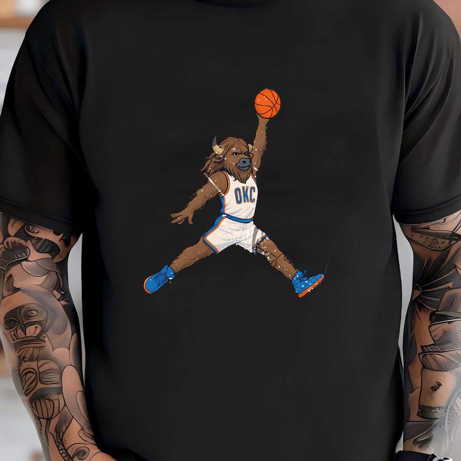 Okc Thunder Png T-shirt