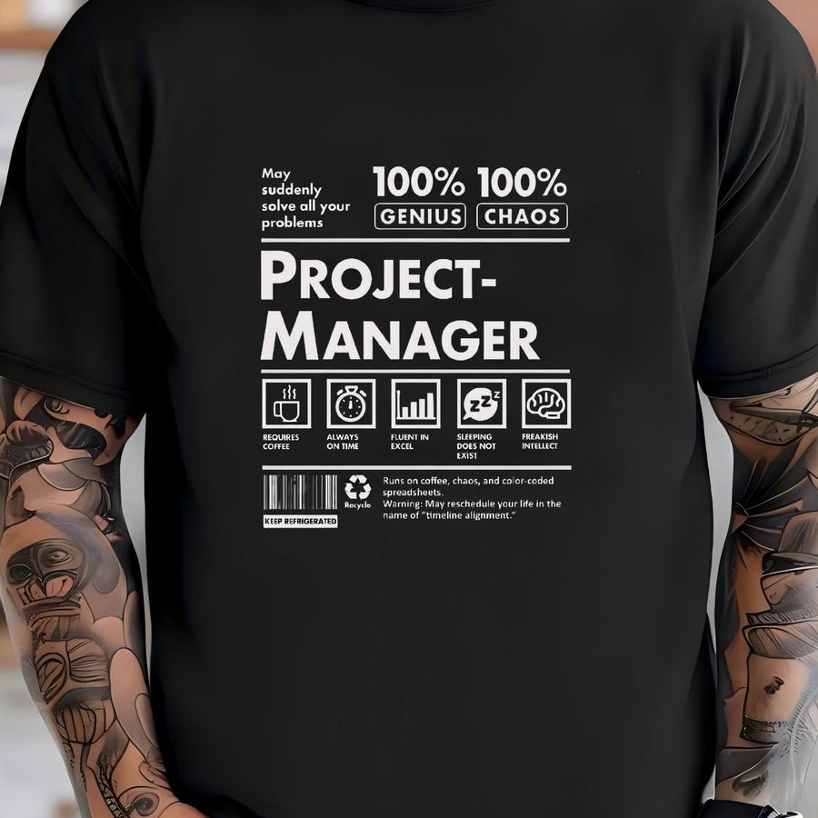 Project Manager, Project Management Tee, Pm Gift, Project Manager Gift, Problem Solver, Office Party, Gift For Project Manager, Pmp Shirt T-shirt