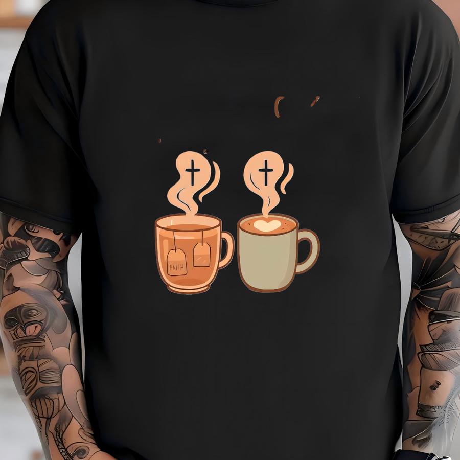 Peace O'clock Cast Your Cares Shirt, Christian Shirt, Tea And Coffee Shirt, Bible Shirt, Faith Shirt, Jesus Lovers Shirt, Coffee Lover Shirt T-shirt