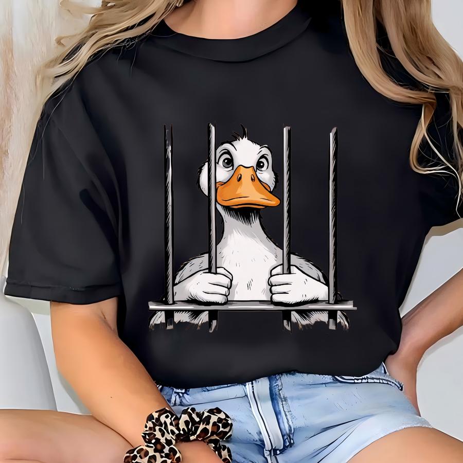 Silly Goose Shirt: Funny Cartoon Graphic Tee S-3xl T-shirt