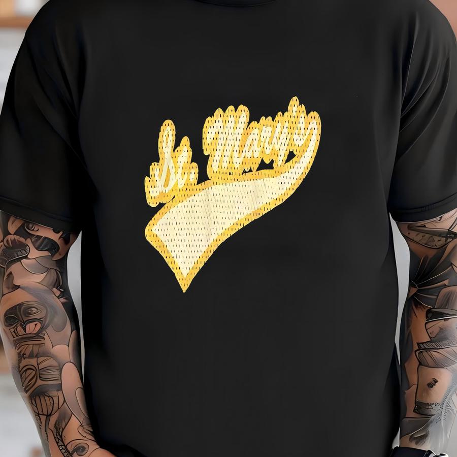 Men's Vintage 70s Cooper St Marys Knights Game Worn Used Ice Hockey Jersey Sz Xl T-shirt