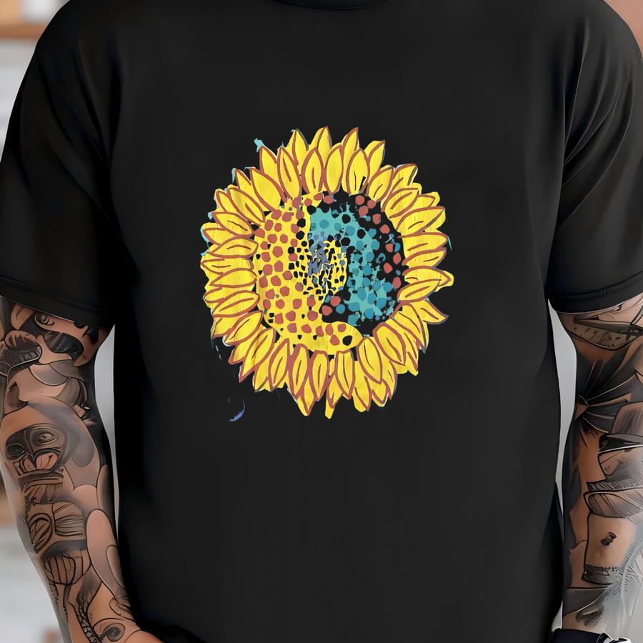 Women's Vintage 90's On White Suower Blue Palm Springs Tank Top Shirt Sz M T-shirt