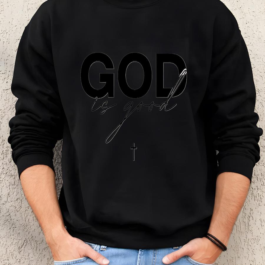 God Is Good T-shirt , Christian Shirt, God Lover Shirt, Christian Girl Gift, Religious Shirt, Faith Cross Tee, Church Apparel Sweatshirt