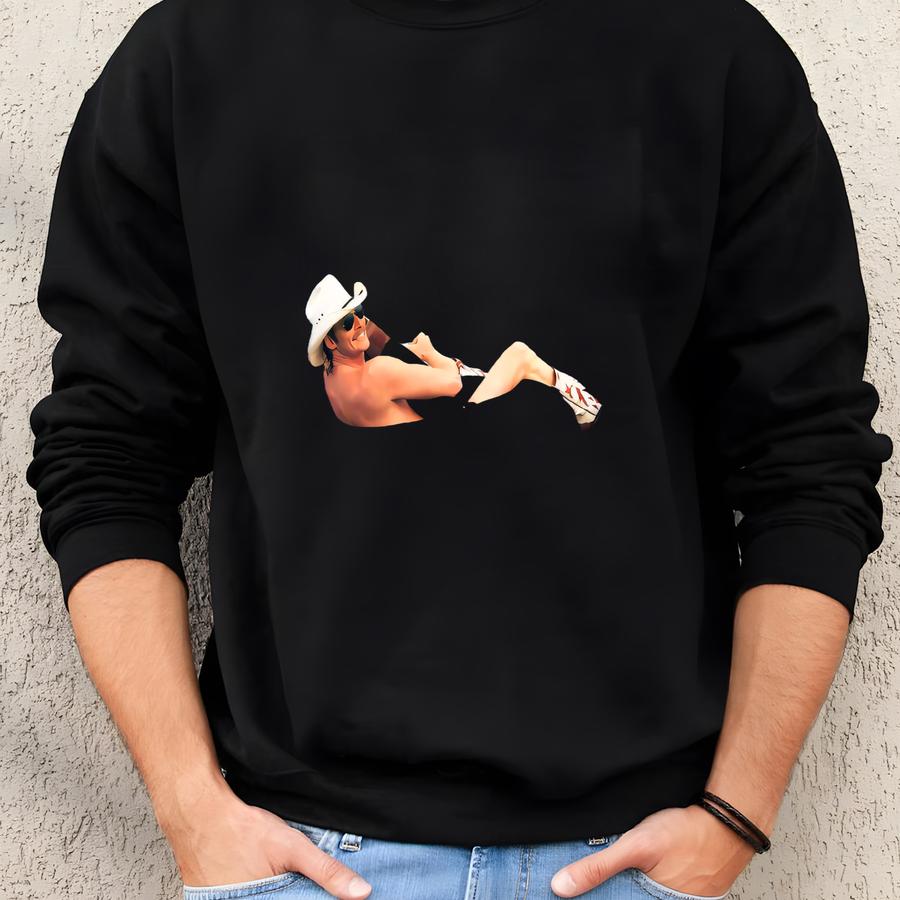 Hotter Than A Hoochie Coochie T-shirt: 90s Country Music Sweatshirt