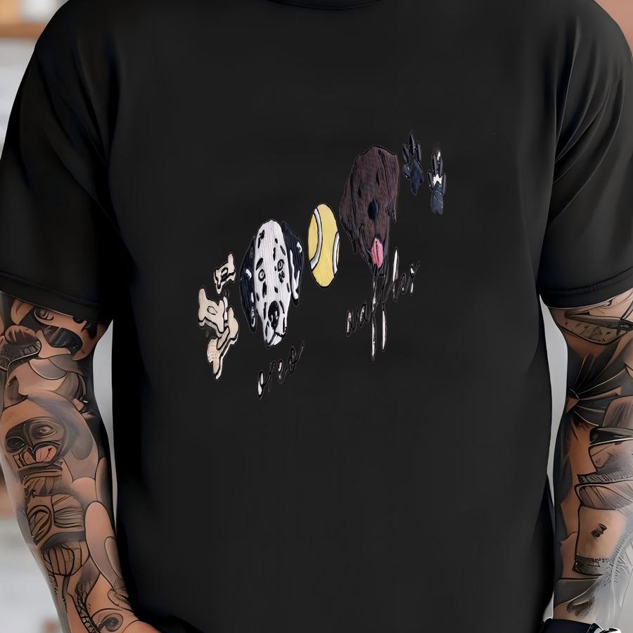 Custom Pet Short Sve Tee -- Hoodie, Customize To Your Dogs! T-shirt