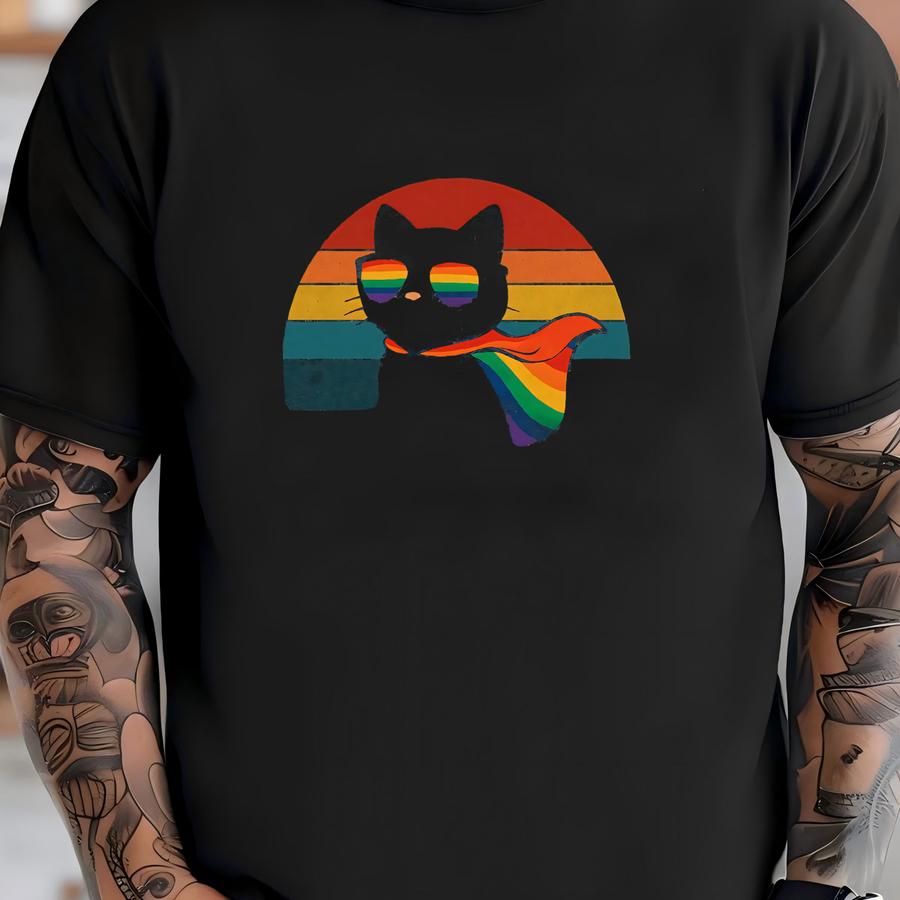 ® Shirt, Ally Cat Shirt, Equality Tee, Lgbtq Gift, Gay Pride Shirt, Trans Right Shirt, Lgbtq Cat Shirt, Cat Pride Tee, Lesbian T-shirt