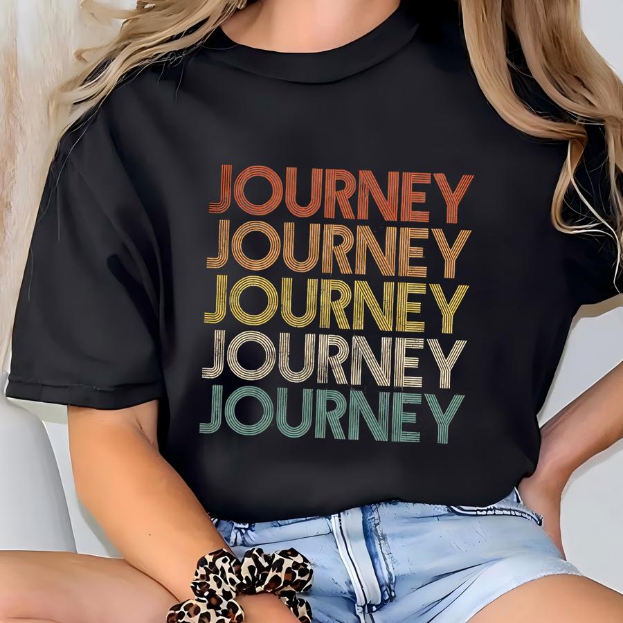 ® Hoodie, Journey Sweatshirt, Rock Music Shirt, Rock Band Shirt, Rock N Roll Tee, Rock Tour 2025, Concert Gift, Music Lover T-shirt