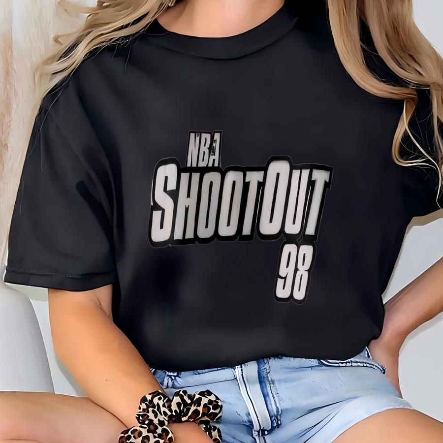 Shootout 98 Playstation Video Game Promo Hoodie T-shirt