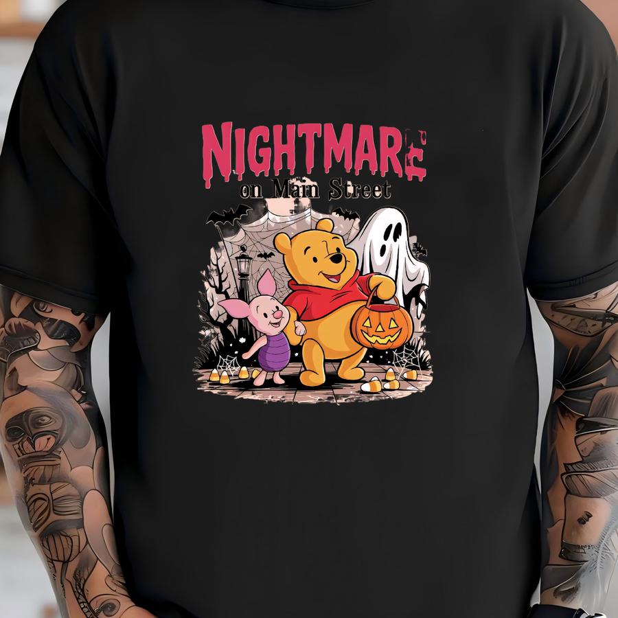 Nightmare On Main Street Halloween Shirt, Retro Halloween Shirt, , Trick Or Treat Shirt T-shirt