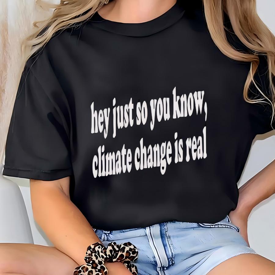Climate Change Is Real Tank Top, Comfort Color Tank, Earth Day Top, There Is No Planet B Shirt, Environmental Gift, Climate Change Awareness T-shirt