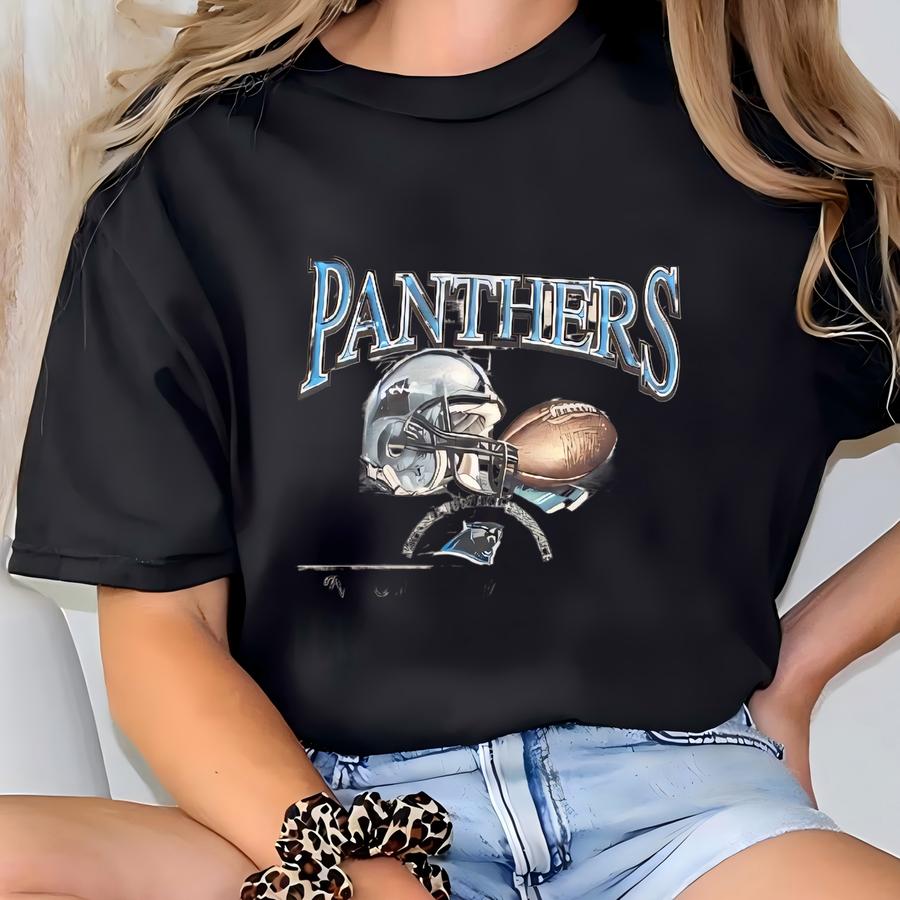 Vintage Carolina Panthers T Shirt Tee Size Xtra Large Xl Football Nfc North Carolina 1990s 90s T-shirt