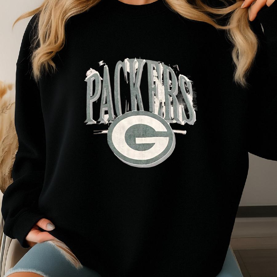 Vintage Green Bay Tank Top Shirt Made Usa Size Xtra Large Xl Football Pack Favre Cheese Head 1990s 90s Sweatshirt