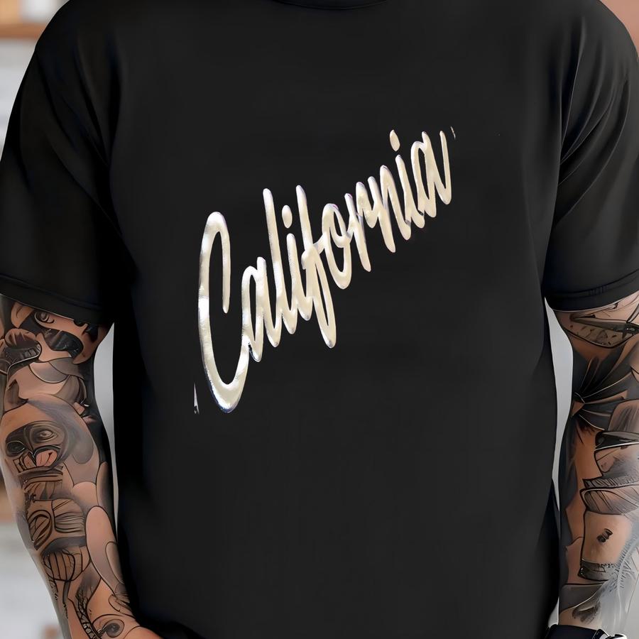 ® Custom Metallic Puff Lettering Shirt | Personalized Text Tshirt | Your Own Embossed Text Shirt | 101 T-shirt