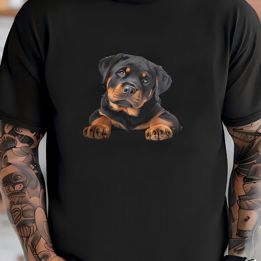 Personalized Rottweiler Travel Tumbler: Insulated 40oz Dog Lover Gift T-shirt