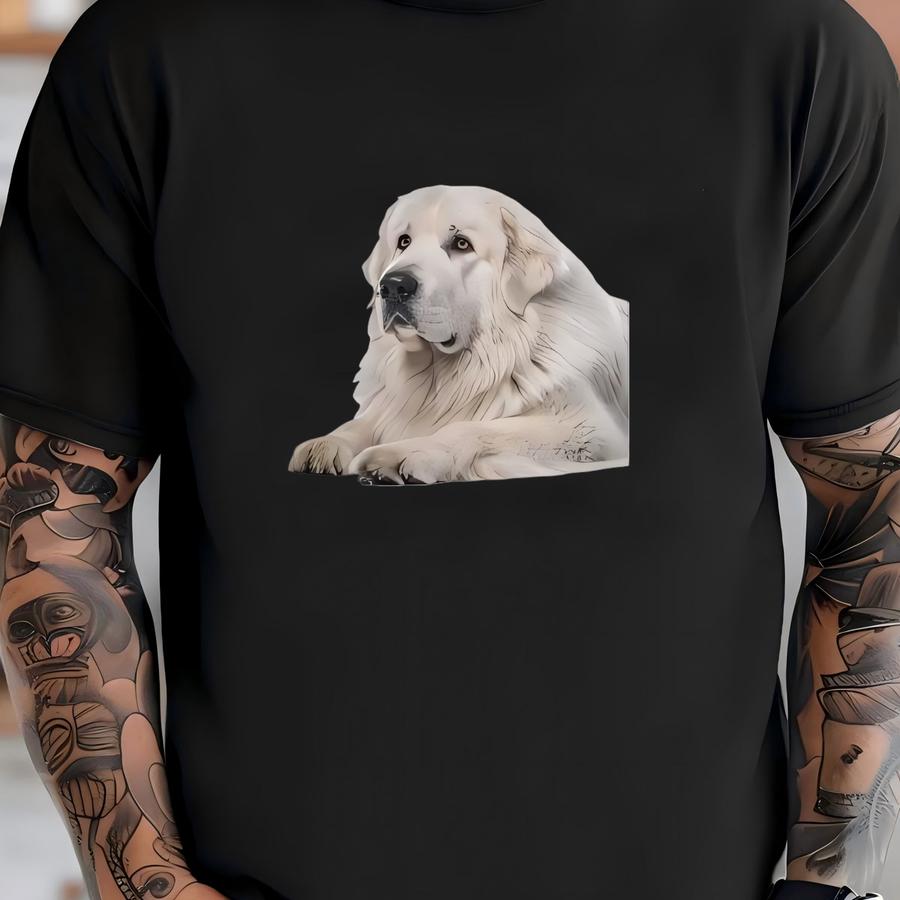 Great Pyrenees 40oz Trabel Tumbler, Custom Dog Name Travel Tumbler, Insulated Water Bottle, Dog Lover Gift, Personalized Pyrenees Gift T-shirt