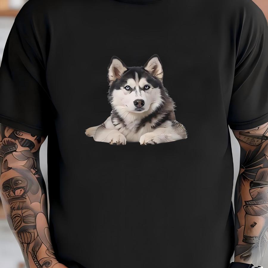 Personalized Siberian Husky Tumbler: 40oz Insulated Travel Mug T-shirt
