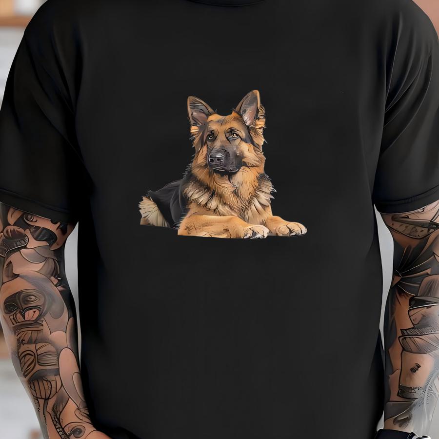 Personalized German Shepherd Tumbler: 40oz Insulated Dog Lover Gift T-shirt