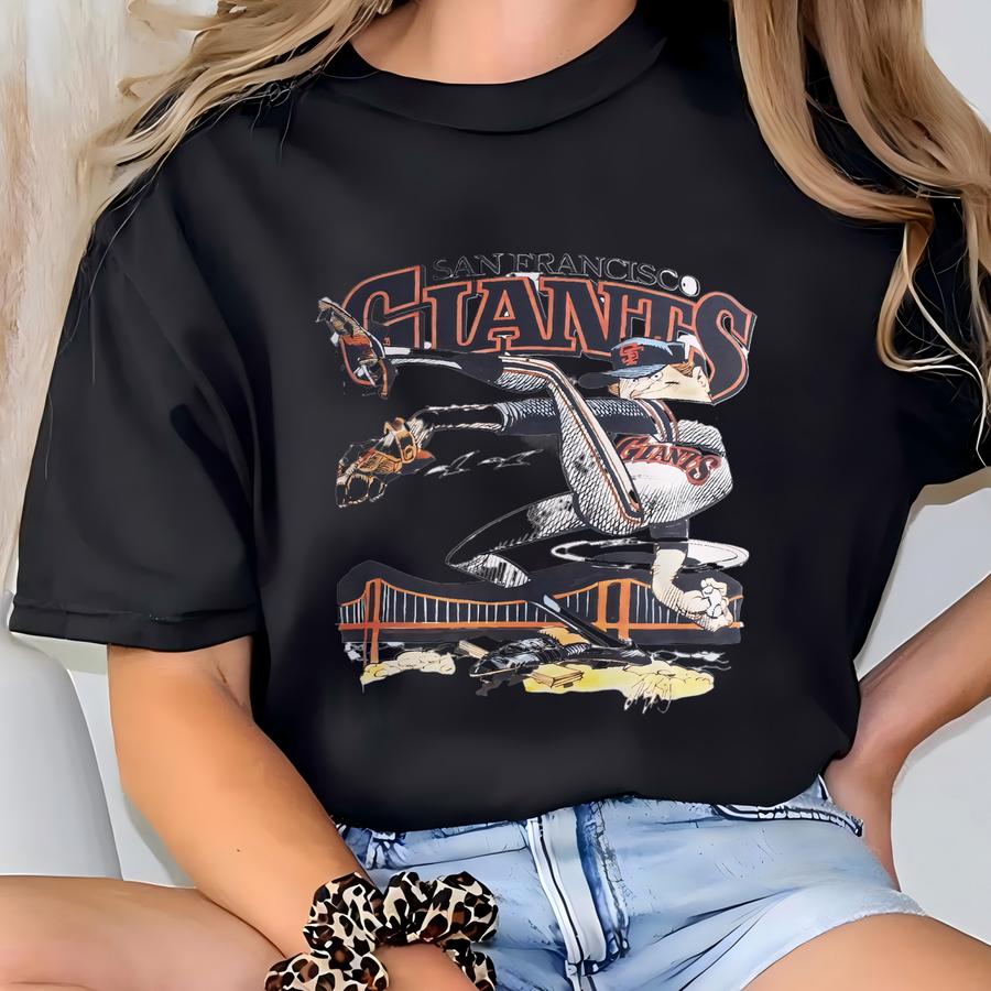 Vintage 00s San Francisco Giants Hoodie San Francisco Giants Sweatshirt Giants Baseball Mlb Sweater Jacket Gift Hoodie Crewneck Men Women T-shirt