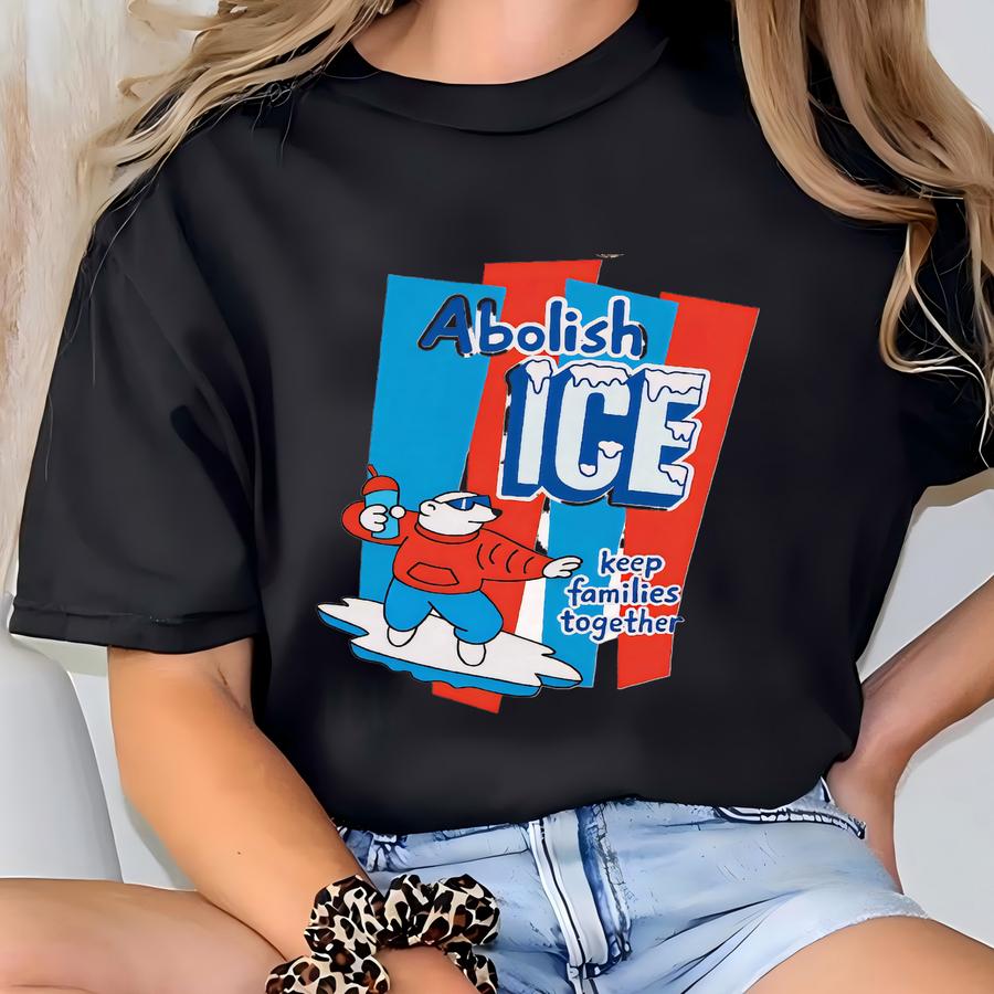 ® Graphic Tee: 'abolish Ice' - Protest Shirt, Resist Shirt, Fdt, Anti Shirt,  Shirt, Anti Ice, End Ice T-shirt