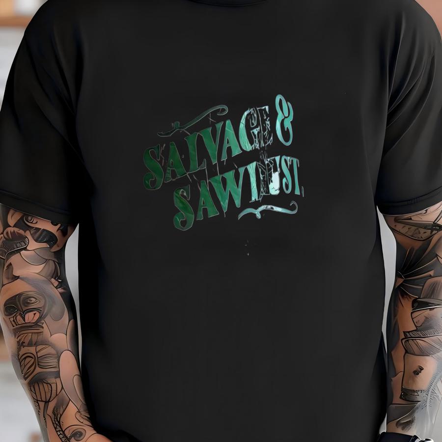 Salvage And Sawdust Vintage Supply Trucker Cap. One Size, Grey/green. T-shirt