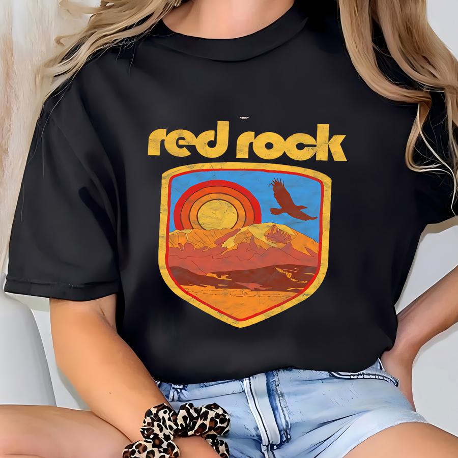 ® Hoodie, Red Rock Shirt, Rocky Mountain Tee, Colorado Shirt, Concert Souvenir, National Park Tee, Outdoor Concert Shirt T-shirt