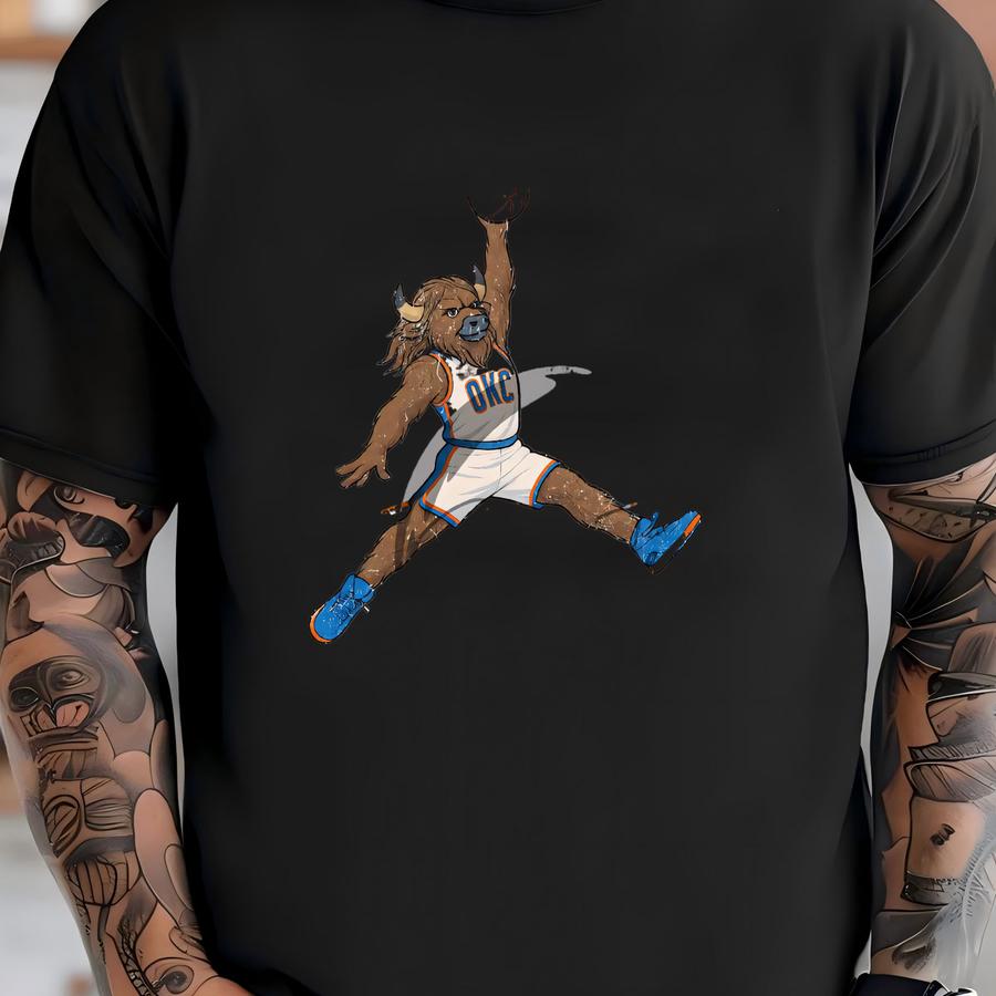 Okc Thunder Png T-shirt
