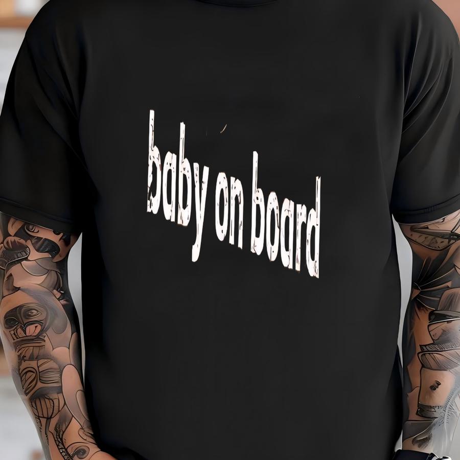 ® Baby On Board Shirt, Pregnancy Announcement Shirt, New Mom Shirt, Maternity Shirt, Baby Reveal Shirt, Mom Tee, Baby Boy T-shirt