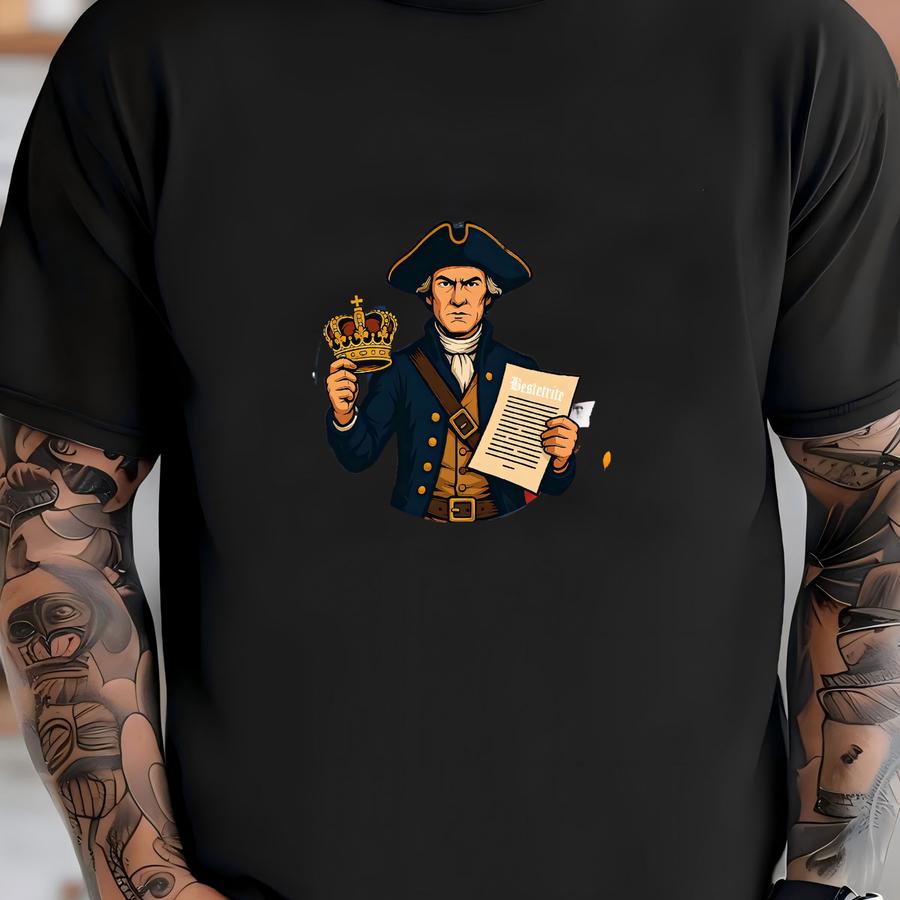 Rejecting Kings Since 1776 Protest Shirt, Pro Shirt, Anti Authoritarianism Shirt, No Kings Shirt, Resist Shirt, Liberal Shirt T-shirt