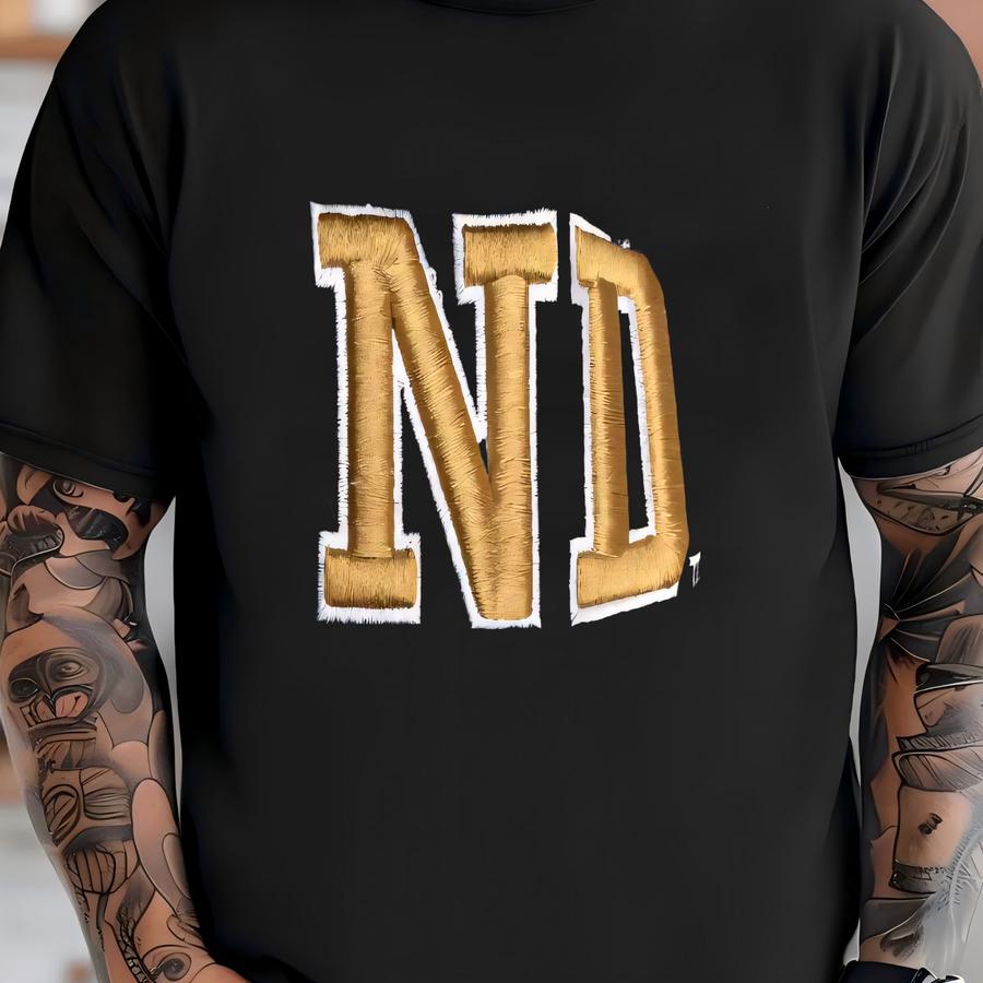 Vintage 90s Fighting Irish College Hat T-shirt