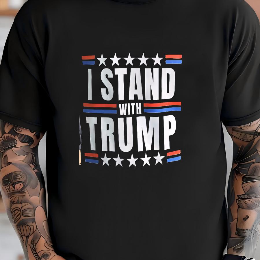 I Stand With Shirt, Free Hoodie, Pro America Shirt, Republican Shirt, Republican Gifts, Conservative Sweatshirt T-shirt