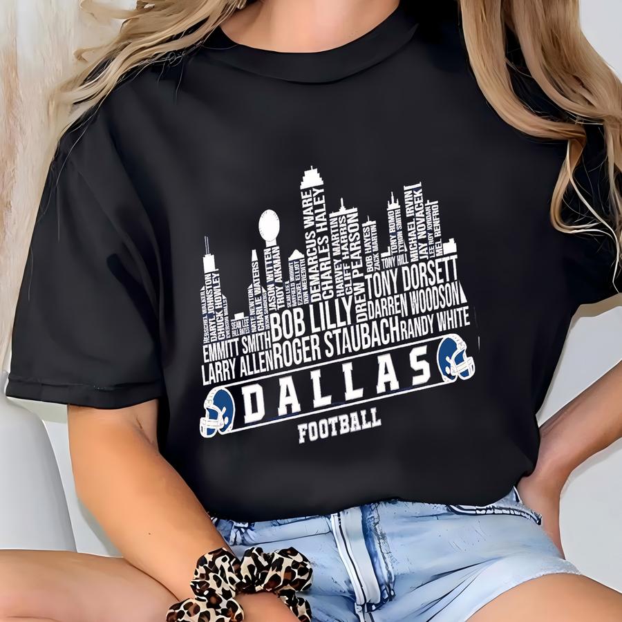 Football City Skyline Shirt, All Time Legends Hoodie, Vintage 80s Style Game Day Tees, Fan Gifts T-shirt