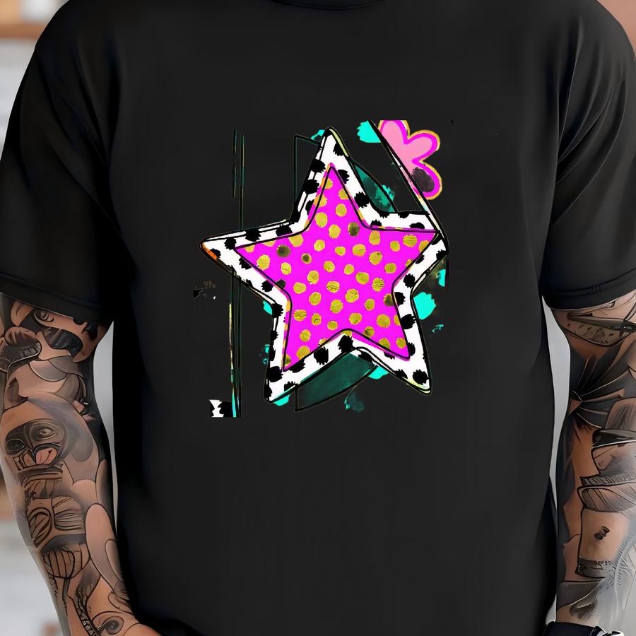 Rowdy Alpha Pack | Original Artist | Groovy Bright Neon Retro Alpha | Instant Download | Dtf | Sublamination | Drag Drop | Quirky T-shirt