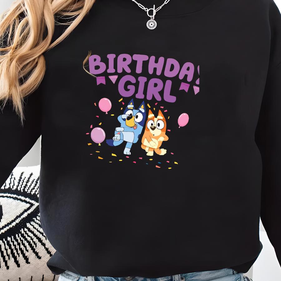 Personalized Birthday Girl Party Shirt Custom Blue Dog Birthday Girl Shirt Birthday Blue Dog Shirt Birthday Party Shirts Funny Toddler Shirt Sweatshirt Personalized Birthday Girl Party Shirt Custom Blue Dog Birthday Girl Shirt Birthday Blue Dog Shirt Birthday Party Shirts Funny Toddler Shirt Sweatshirt