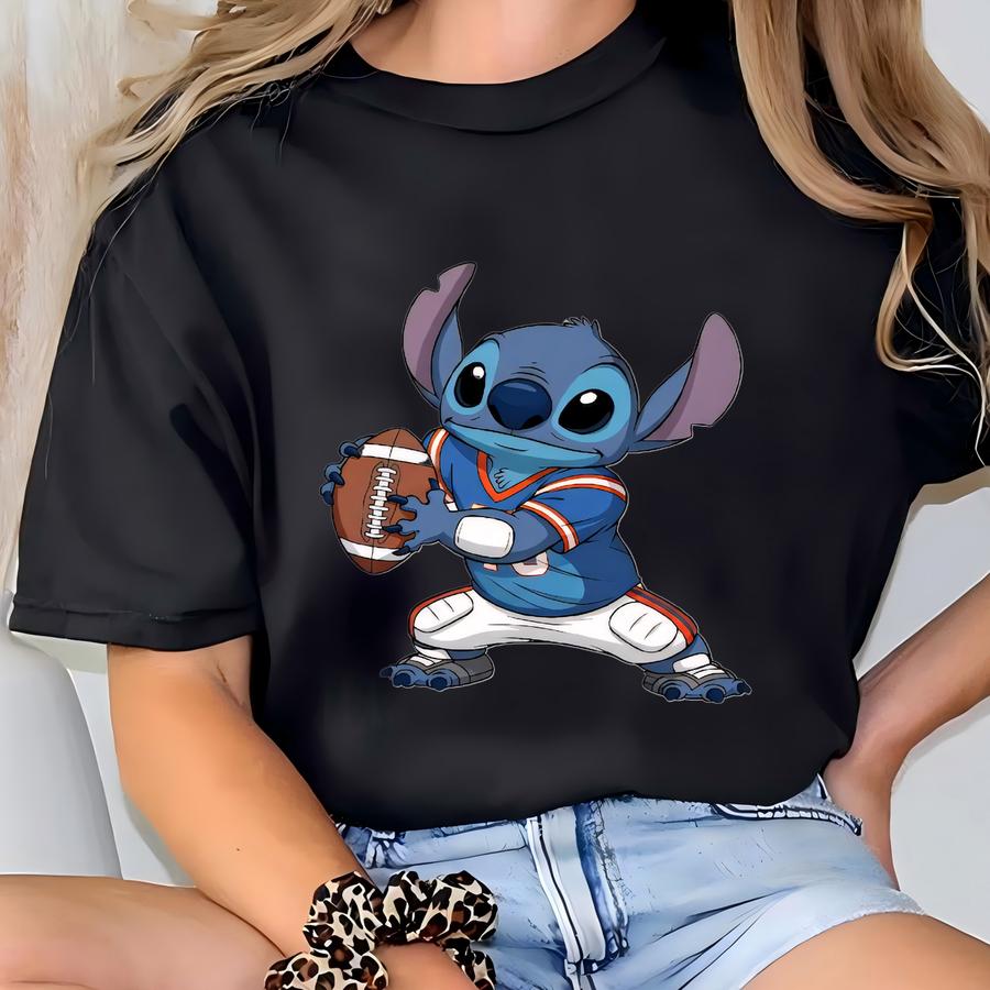 Football Stitch Tee, Personalized Football Tee, Game Day Shirt, Family Matching Shirt, Football Mom Shirt, Toddler Football Shirt T-shirt