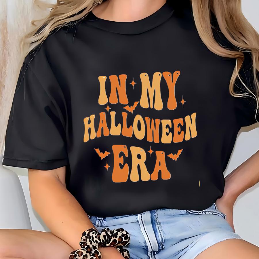 In My Halloween Era Shirt, Funny Halloween Gift, Fall Season Tee T-shirt