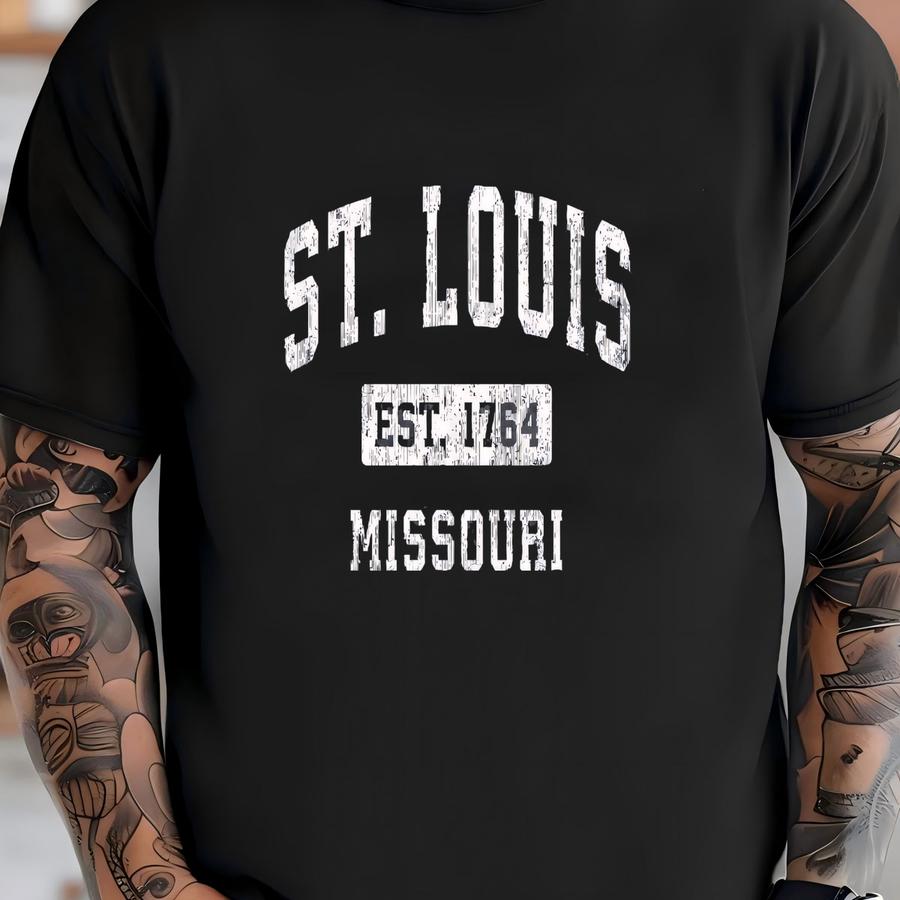 St Louis Missouri Shirt, St Louis Mo Tee, Missouri State Shirt, St Louis Sweatshirt, Missouri Trip Shirt, Missouri Hoodie, Missouri Vacation T-shirt