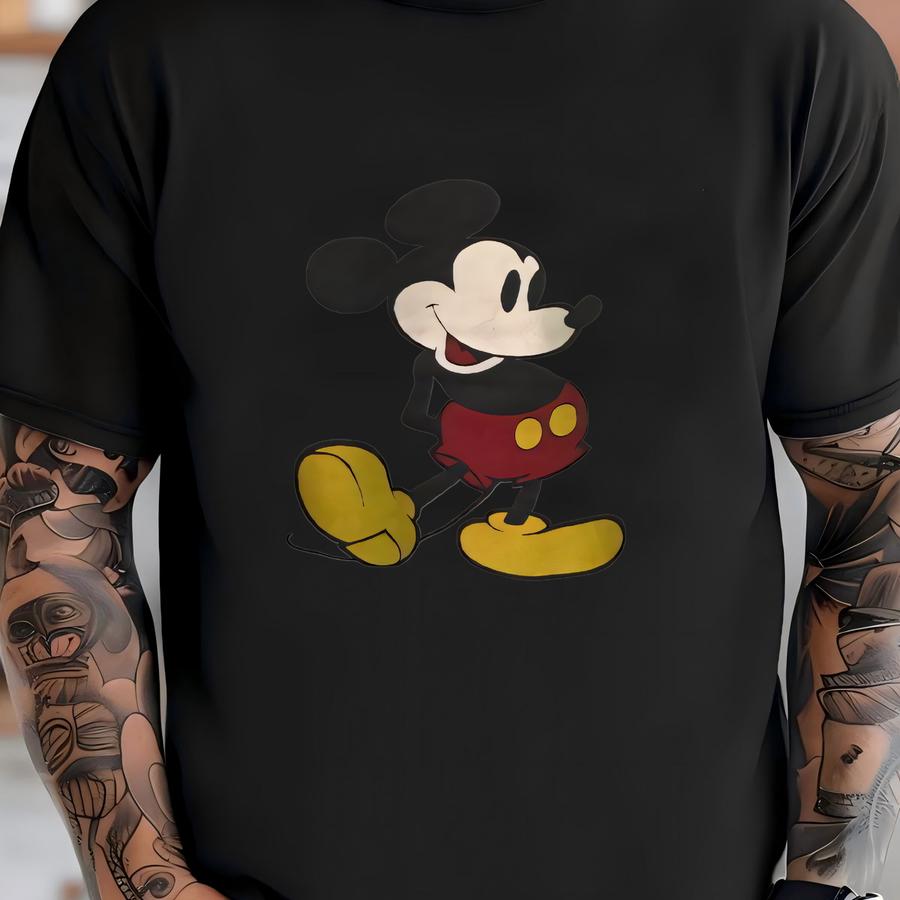 Vintage 90s Mouse Grey Sweatshirt Medium Mouse Cartoon Walt Sweater Mouse Crewneck Mouse Cartoon Jumper M T-shirt