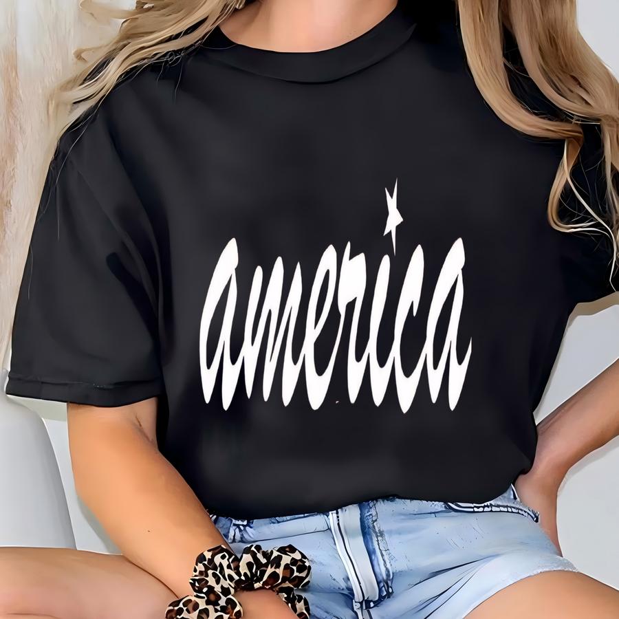 4th Of July Tee, God Bless America Shirt, America Tee, 4th Of July Shirt, Women's America Tee, Merica Tank, Patriotic Shirt T-shirt