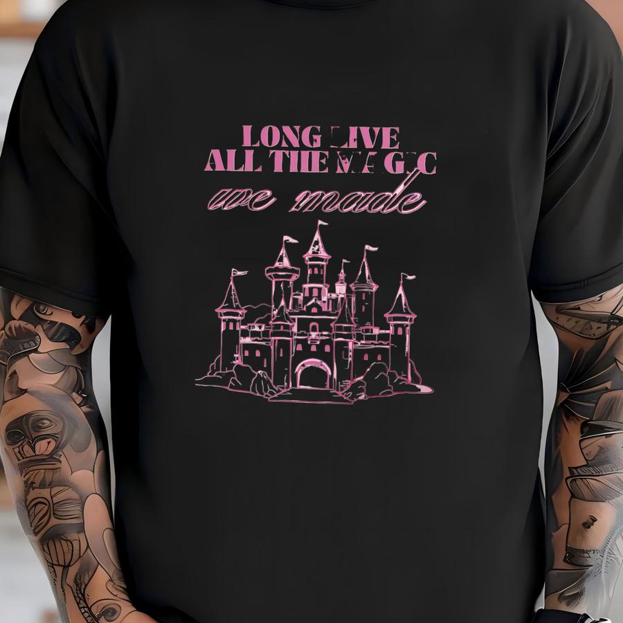 Long Live Castle Print: Pink Princess Room Decor (digital Download) T-shirt