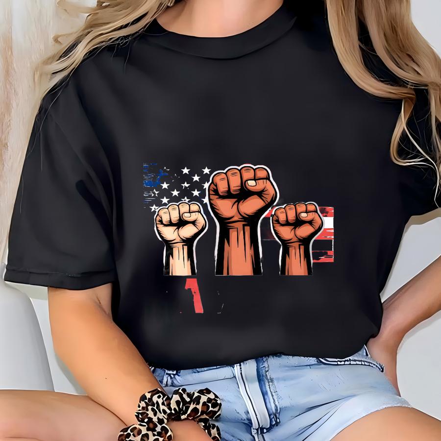 No Kings In America Hoodie, Anti-, Protest Shirt, Tee, Protest, Anti- Shirt , Patriotic Tee, Liberal Shirt,political Tee T-shirt