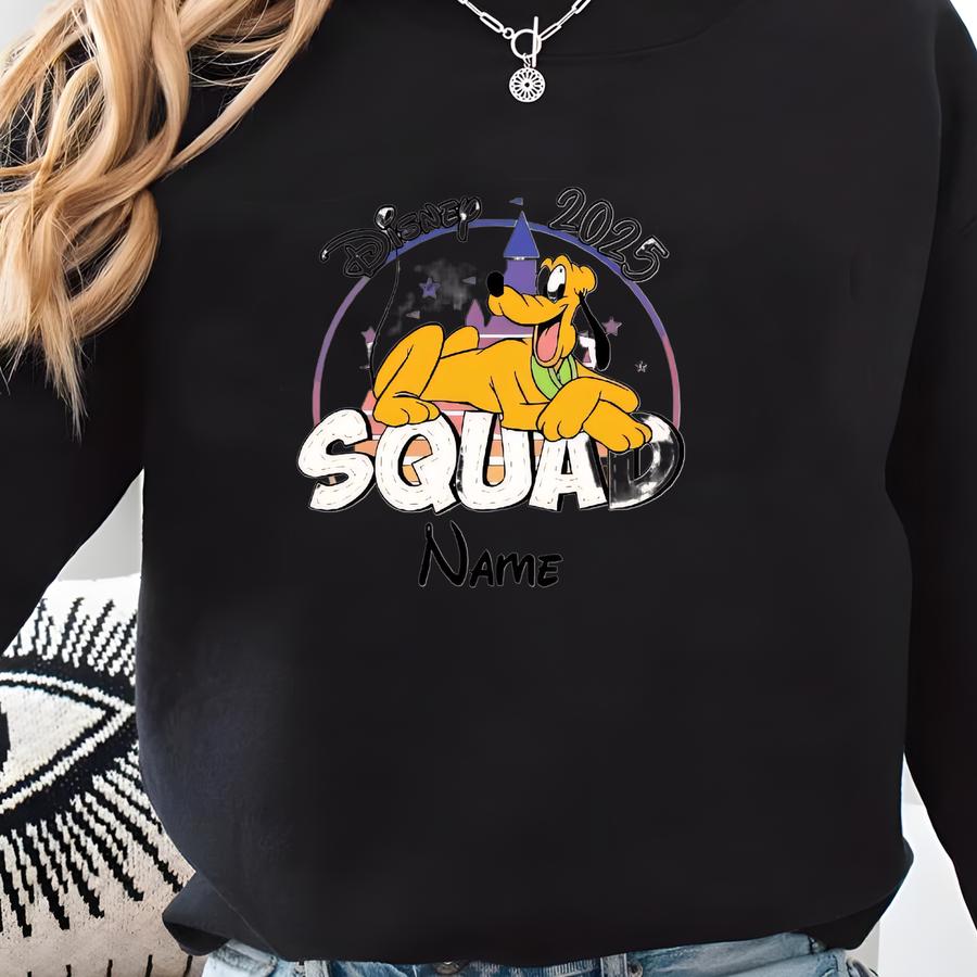 Custom Characters Shirts, Personalized  Shirts, Walt World Shirt,custom Family Shirt, Friends Shirt Sweatshirt