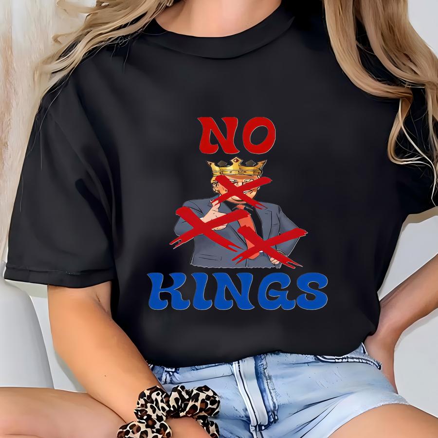 No Kings In Usa Shirt, Rejecting Kings Since 1776 Shirt, Pro Shirt, 4th Of July Liberal American Protest Tee, Anti  T-shirt