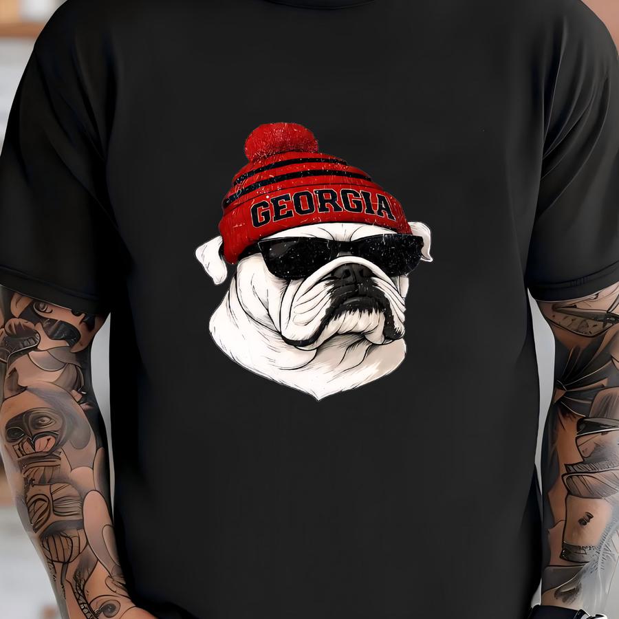 Georgia Football Crewneck Sweatshirt, Gameday Apparel, Tailgate, Bulldogs, College Football, Unisex Sweatshirt T-shirt