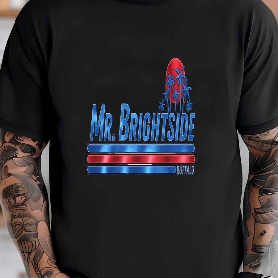 Buffalo Football Hoodie: Mr. Brightside Song - Bills Mafia  T-shirt