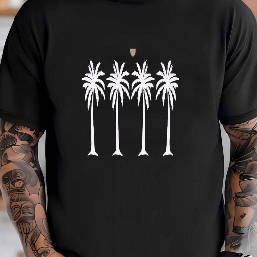 Palm Tree Shirt: Oversized Beachy Tee T-shirt