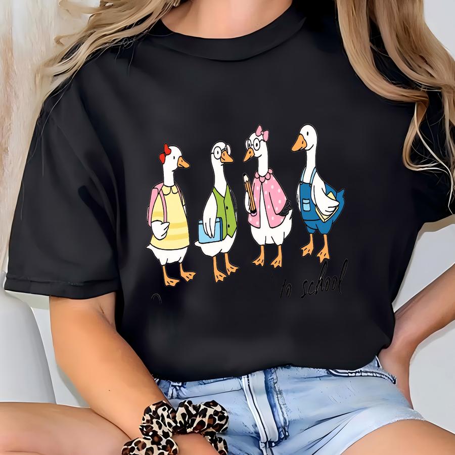 Back To School Shirt: Funny Teacher Tee T-shirt