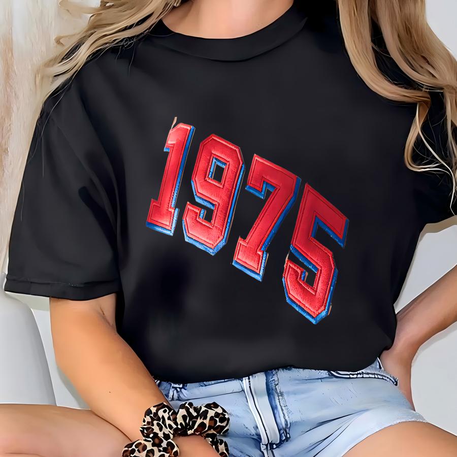 50th Birthday Sweatshirt, 1975 Sweatshirt, Custom Birthday Gift, Birthday Gift For Men, 1975 Sweater Vintage 1975 Birthday Shirt T-shirt