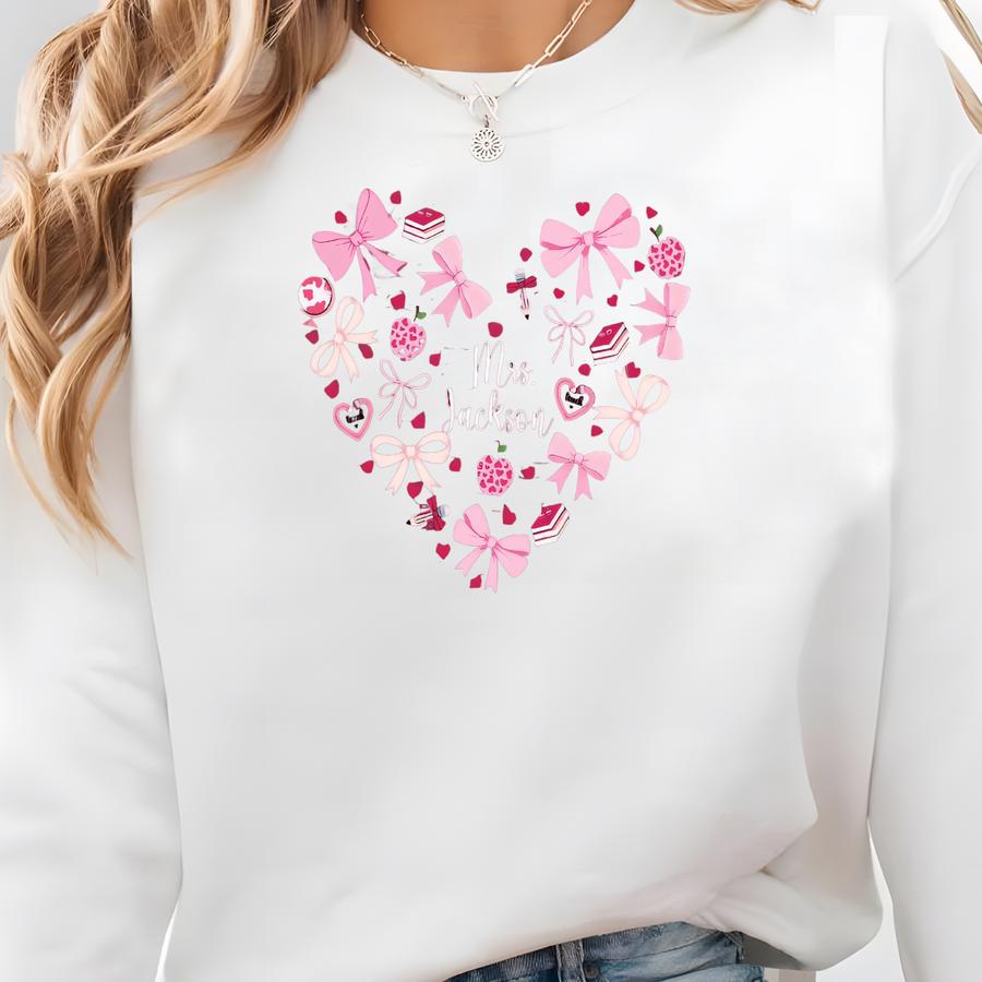Custom Teacher Shirt, Teacher Name Shirt, Teacher Gifts Personalized, Teacher Appreciation Gifts, Back To School Shirt, Gift For Teacher Sweatshirt Custom Teacher Shirt, Teacher Name Shirt, Teacher Gifts Personalized, Teacher Appreciation Gifts, Back To School Shirt, Gift For Teacher Sweatshirt