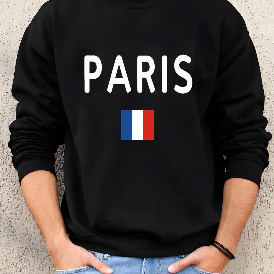 Paris France Shirt, Paris Shirt, Gift For Travel Lover, Paris Trip Tee, Fashion Shirt, Paris Vibes T-shirt, Europe Trip, Girls Trip Sweatshirt